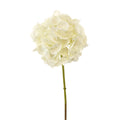 20" Faux White Hydrangea Flower