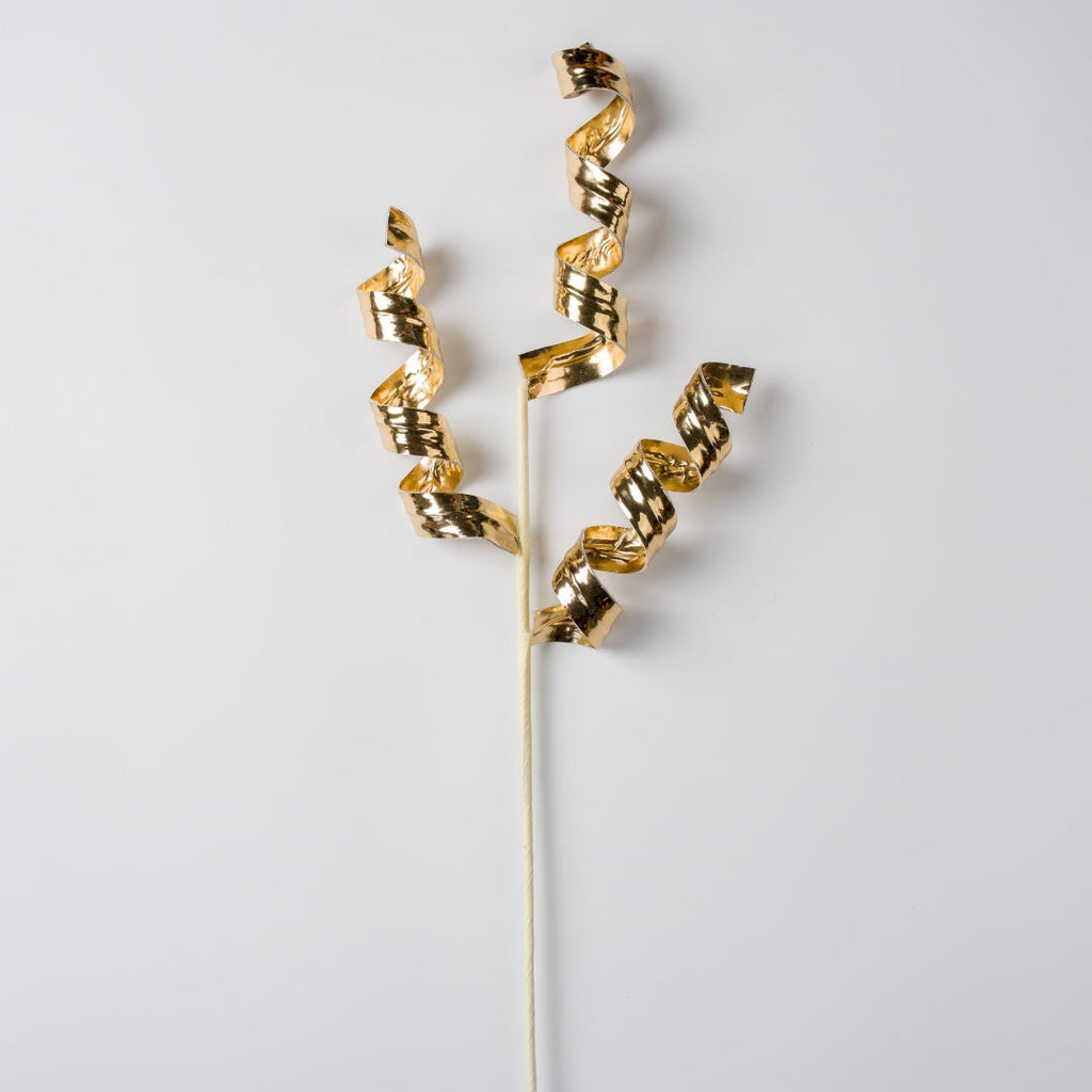 Champagne Tri-Swirl Pick