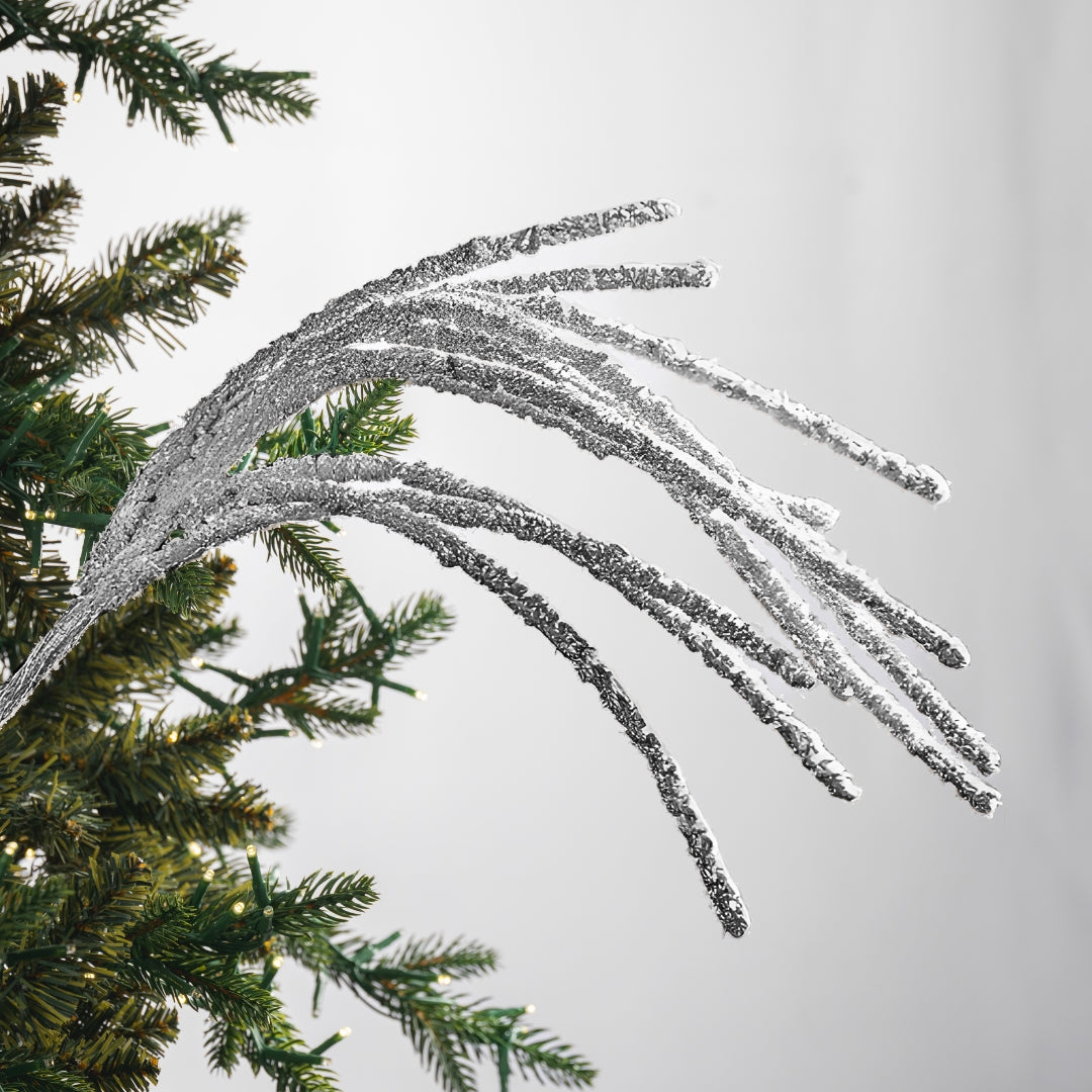 Snow Covered Glitter Pick