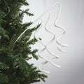 White Glitter Twirl Pick