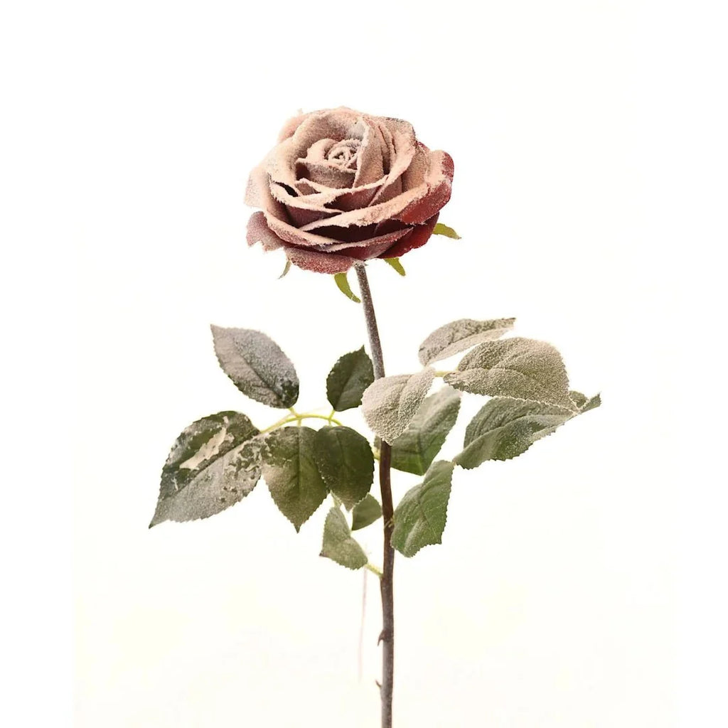 27" Faux Red Rose