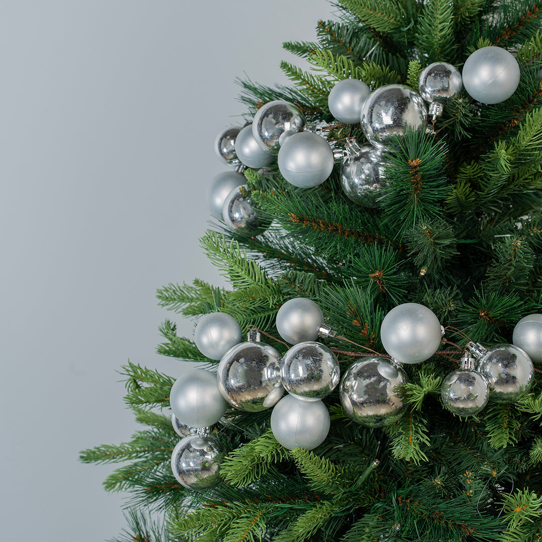 Shiny Ball Garland 6ft