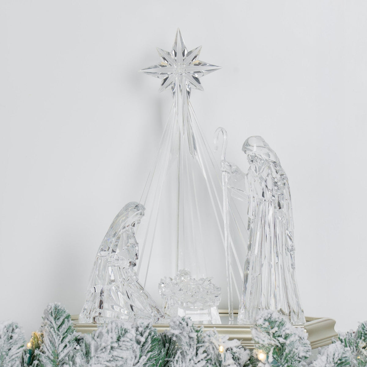 Acrylic 3 Figure Nativity