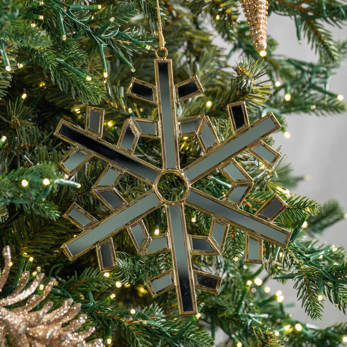 Big Glass Snowflake