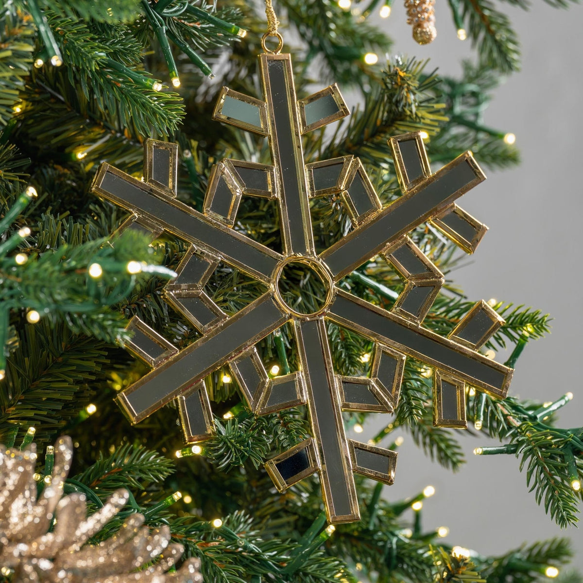 Big Glass Snowflake