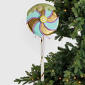 Blue & Gold Pastel Lollipop Ornament
