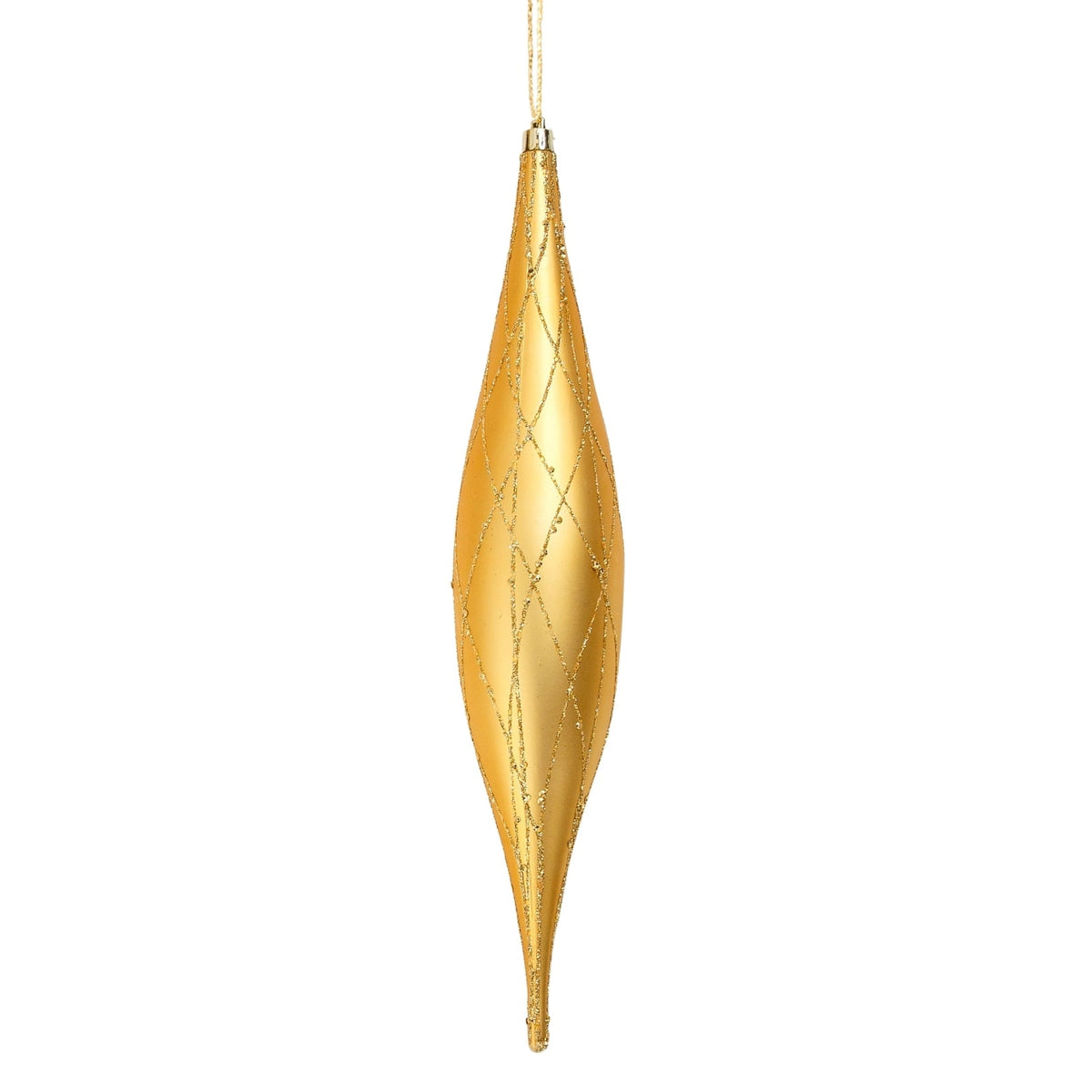 Bright Gold 13" Shuttle Ornament
