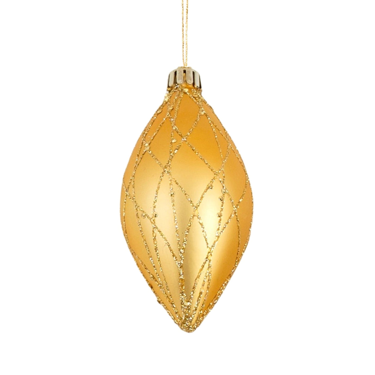 Bright Gold 5" Shuttle Ornament