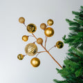 Bright Gold Ball Spray Pick