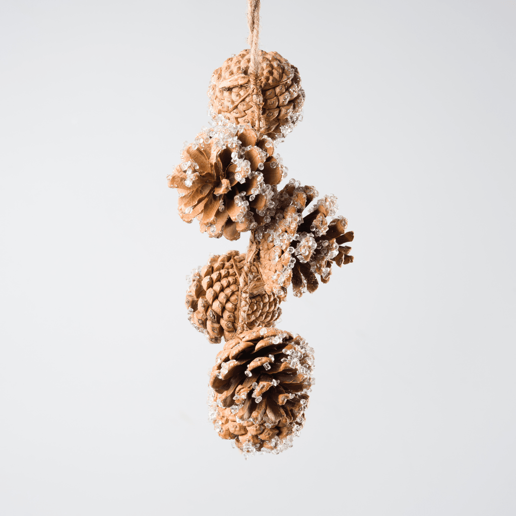 Brown Pinecone Botanical Ornament