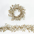 Champagne Euclyptus leaves & berry cluster wreath