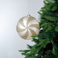 Champagne Flat 15cm Candy Apple Ornament