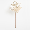 Champagne Mesh Flower Pick