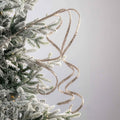 Champagne Twirl Ribbon Festive Pick