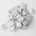 Diamond Lattice Pre-made Decorative Bow