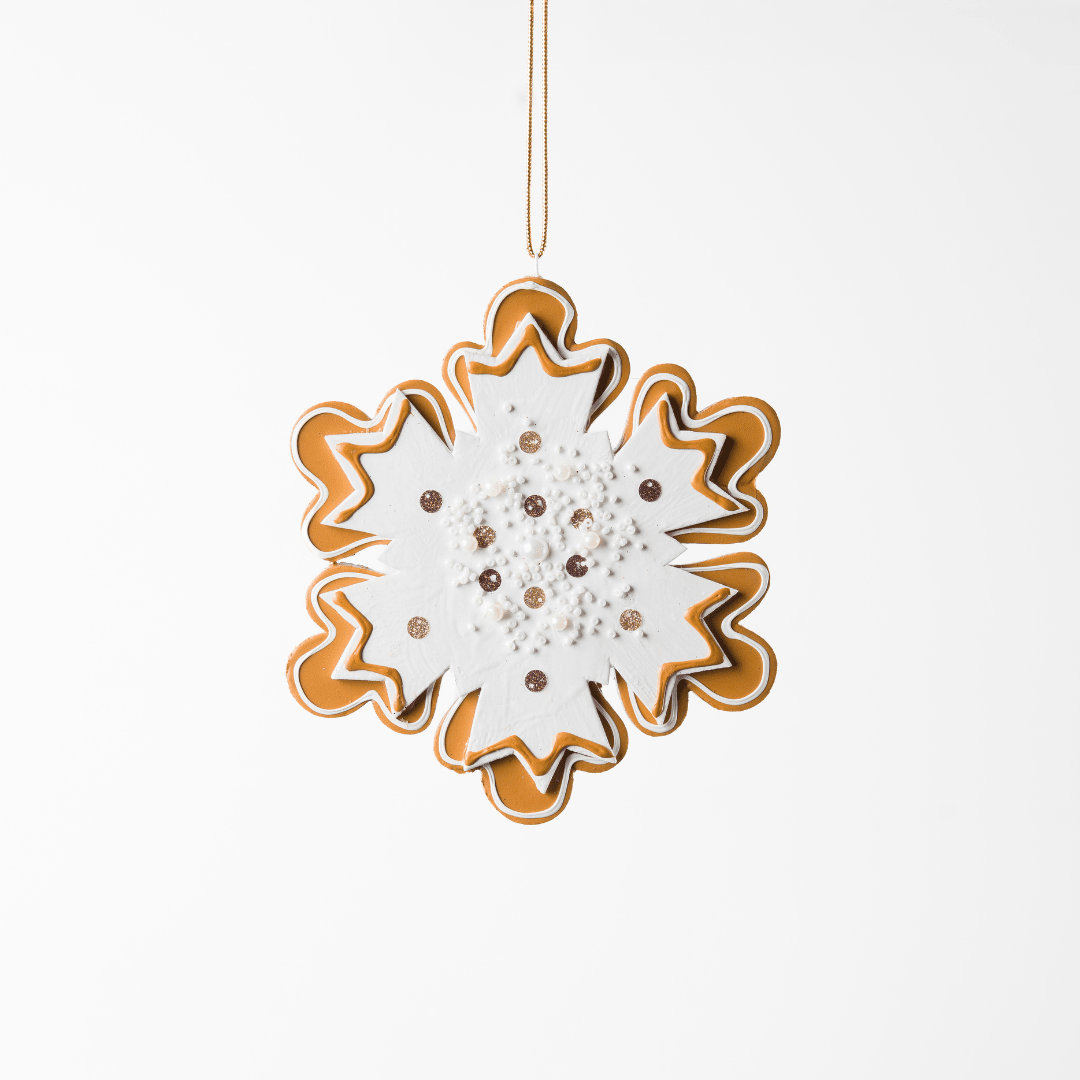 Gingerbread Cookie Ornament 6"