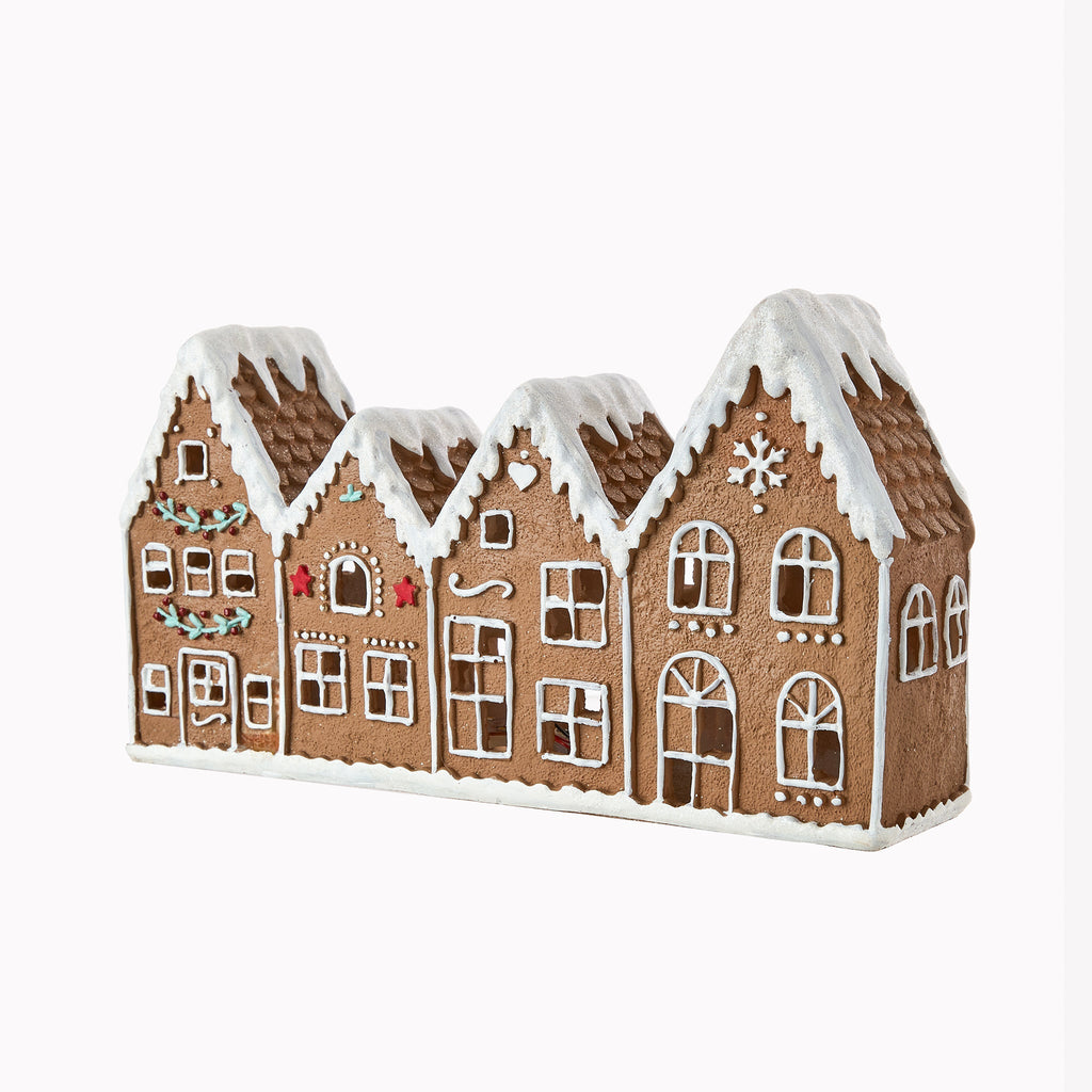 Gingerbread Village with Led Light
