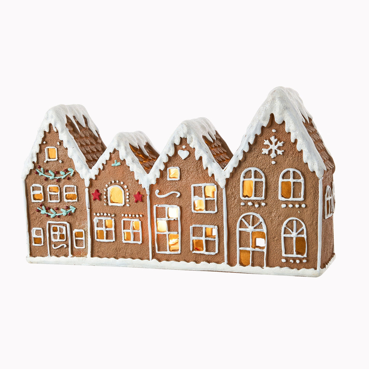 Gingerbread Village with Led Light