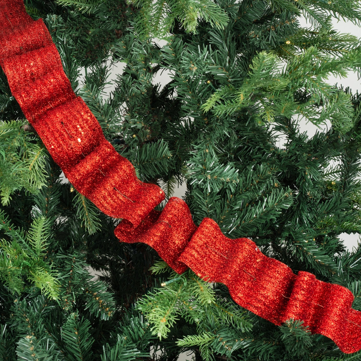 Glitter Ribbon Garland