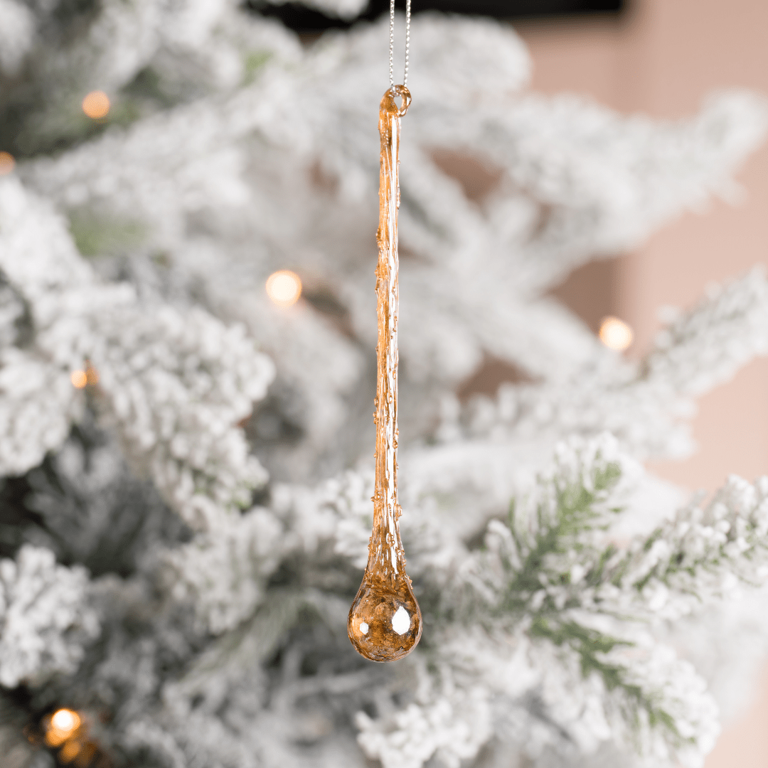 Gold Drop Ornament