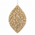 Gold Glitter Finial Ornament