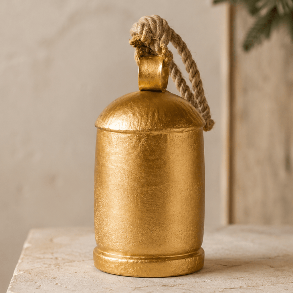 Gold & Natural Metal Bell