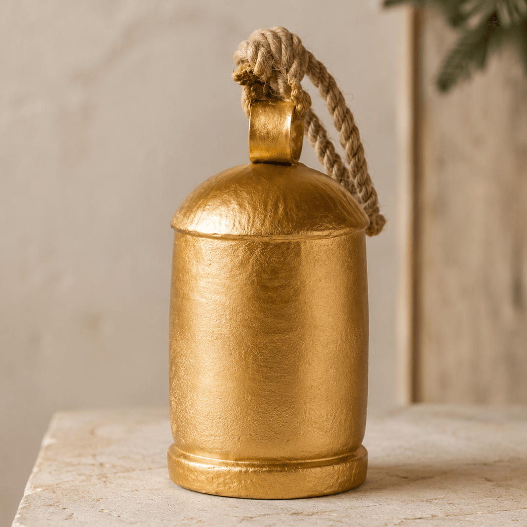 Gold & Natural Metal Bell