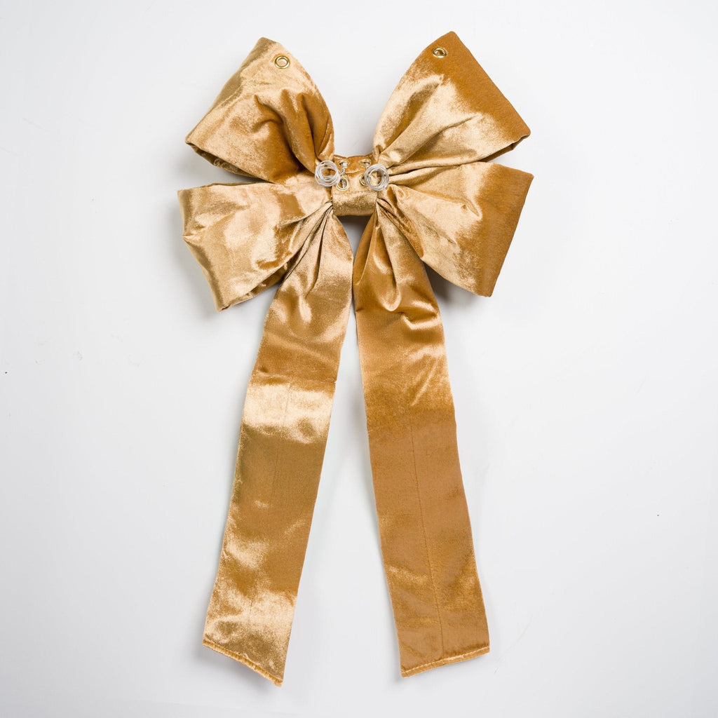 Gold Oversized Outdoor Bow