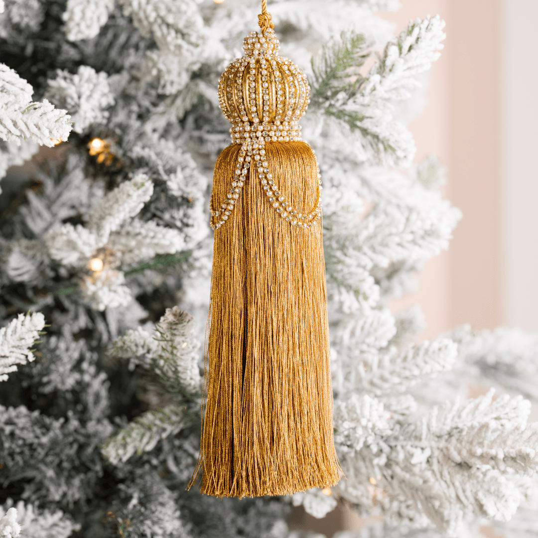 Gold Tassel Ornament