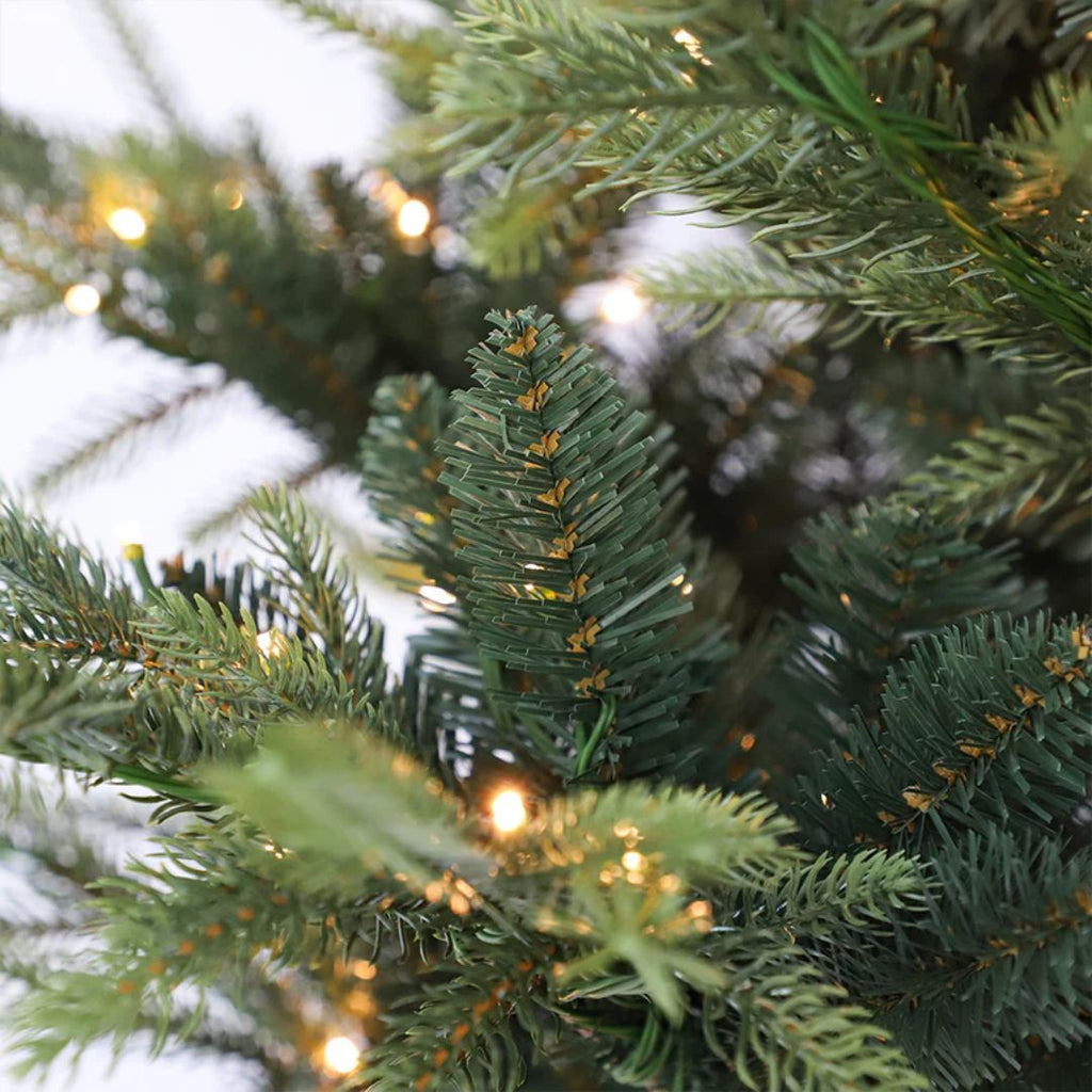 Joy By 7' Artificial Spruce Christmas Tree with 500 Warm White LED Lights