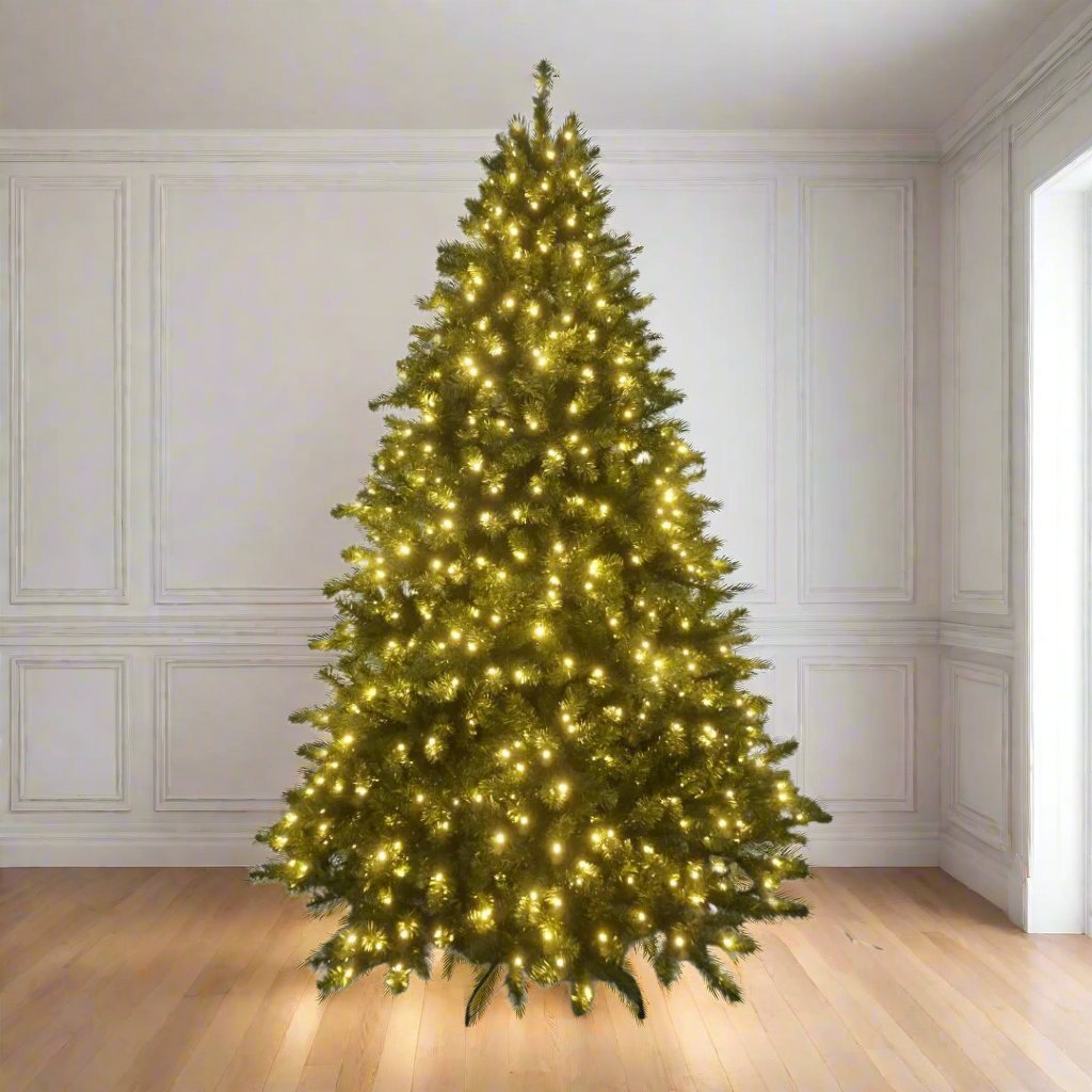 Joy By 7.5' Dunmere Christmas tree with 700 Warm White LED lights