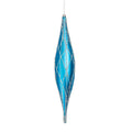 Matte Blue & Silver 13" Shuttle Ornament