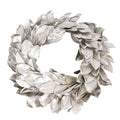 Metallic Magnolia Leaf 32" Wreath