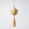 Natural Jute Ornament with Tassel