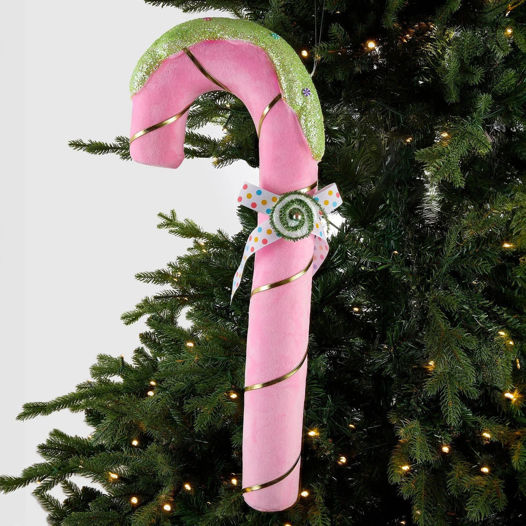 Pastel Candy Cane Ornament
