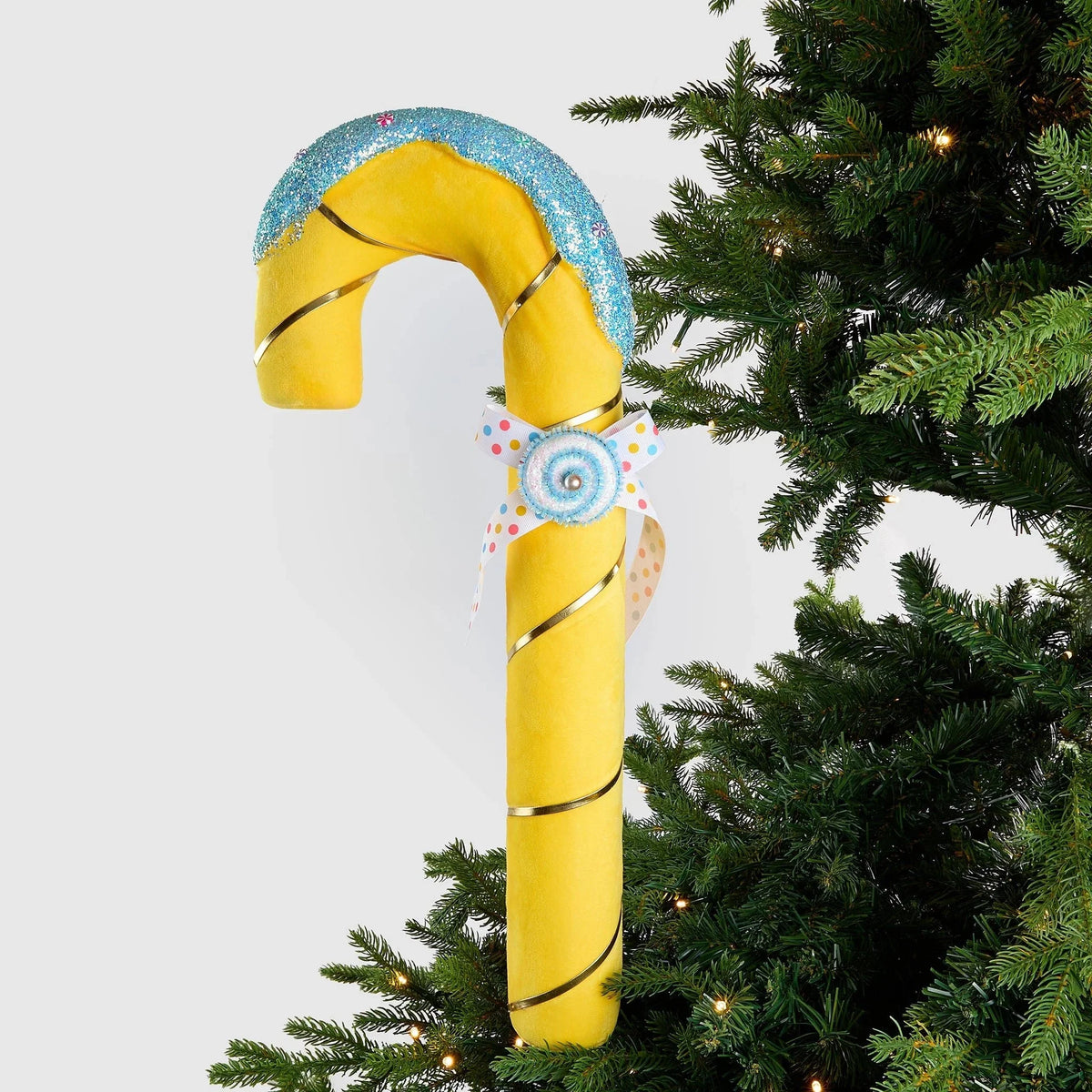 Pastel Candy Cane Ornament