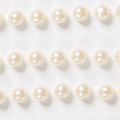 Pearl Beige Bead Garland 15 ft