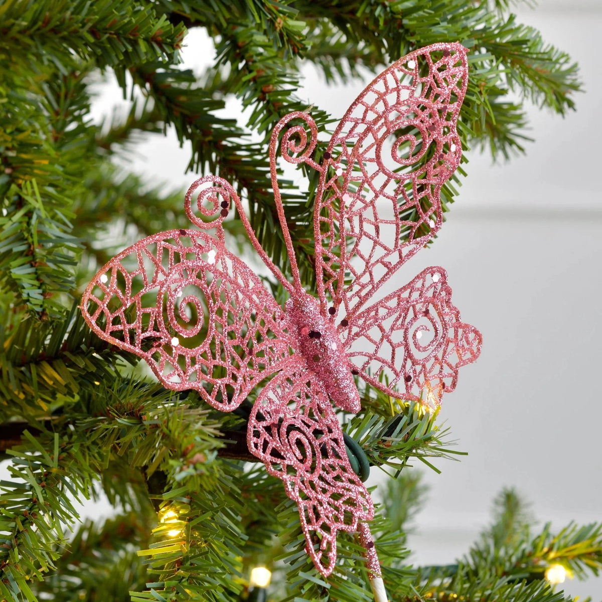 Pink Butterfly Pick