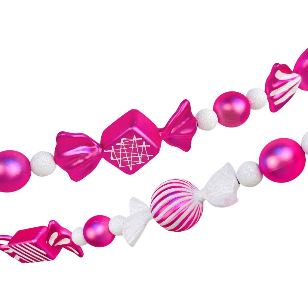 Pink  Mixed Candy Garland- 6ft