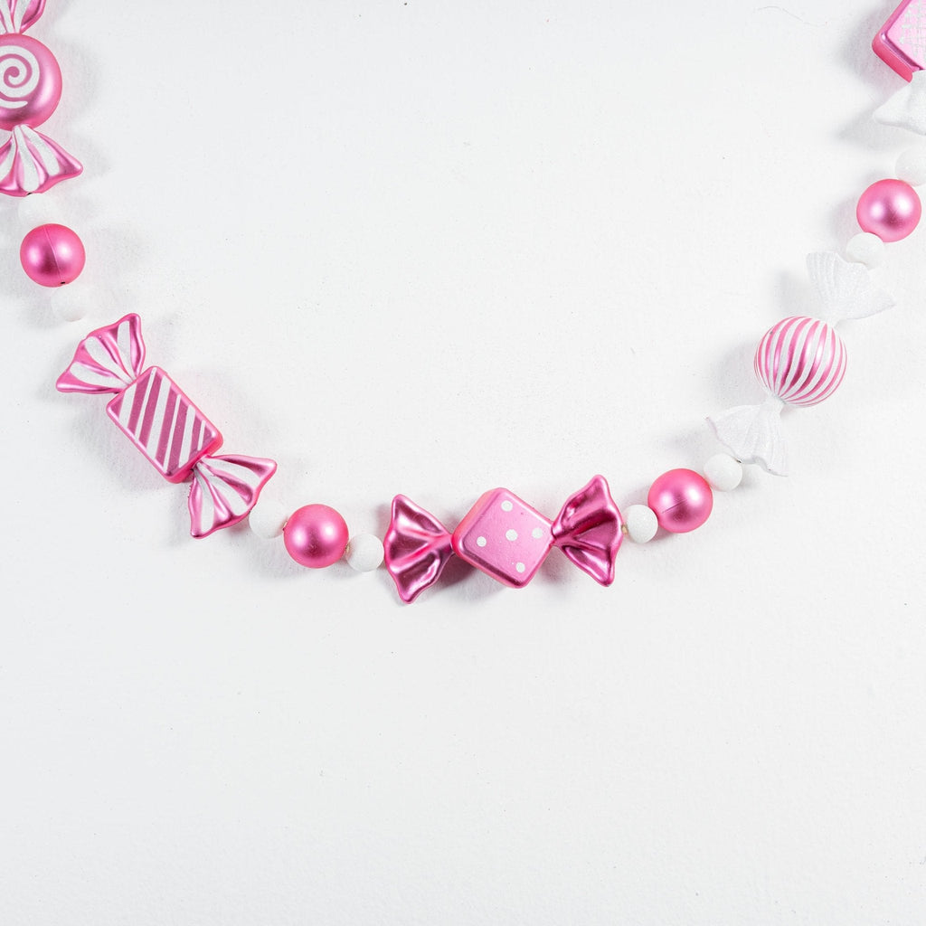 Pink  Mixed Candy Garland- 6ft