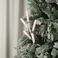 Pink & White Sugar Candy Tree Pick