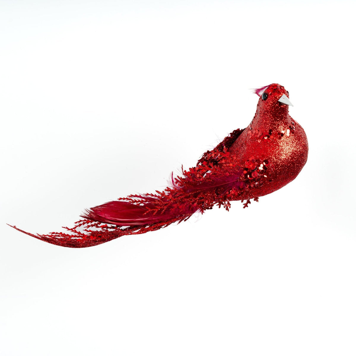 Red Bird Clip on Ornament