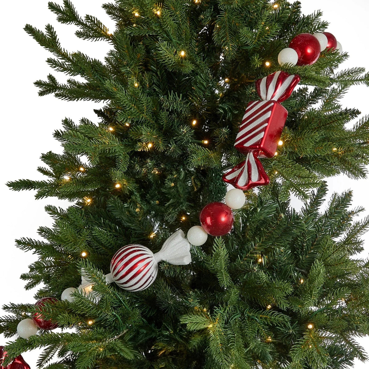 Red Mixed Candy Garland- 6ft