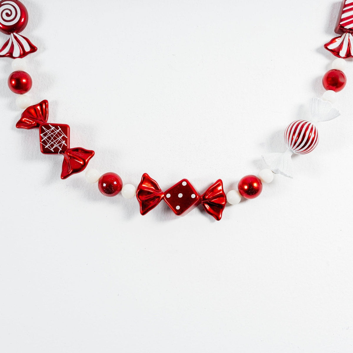Red Mixed Candy Garland- 6ft