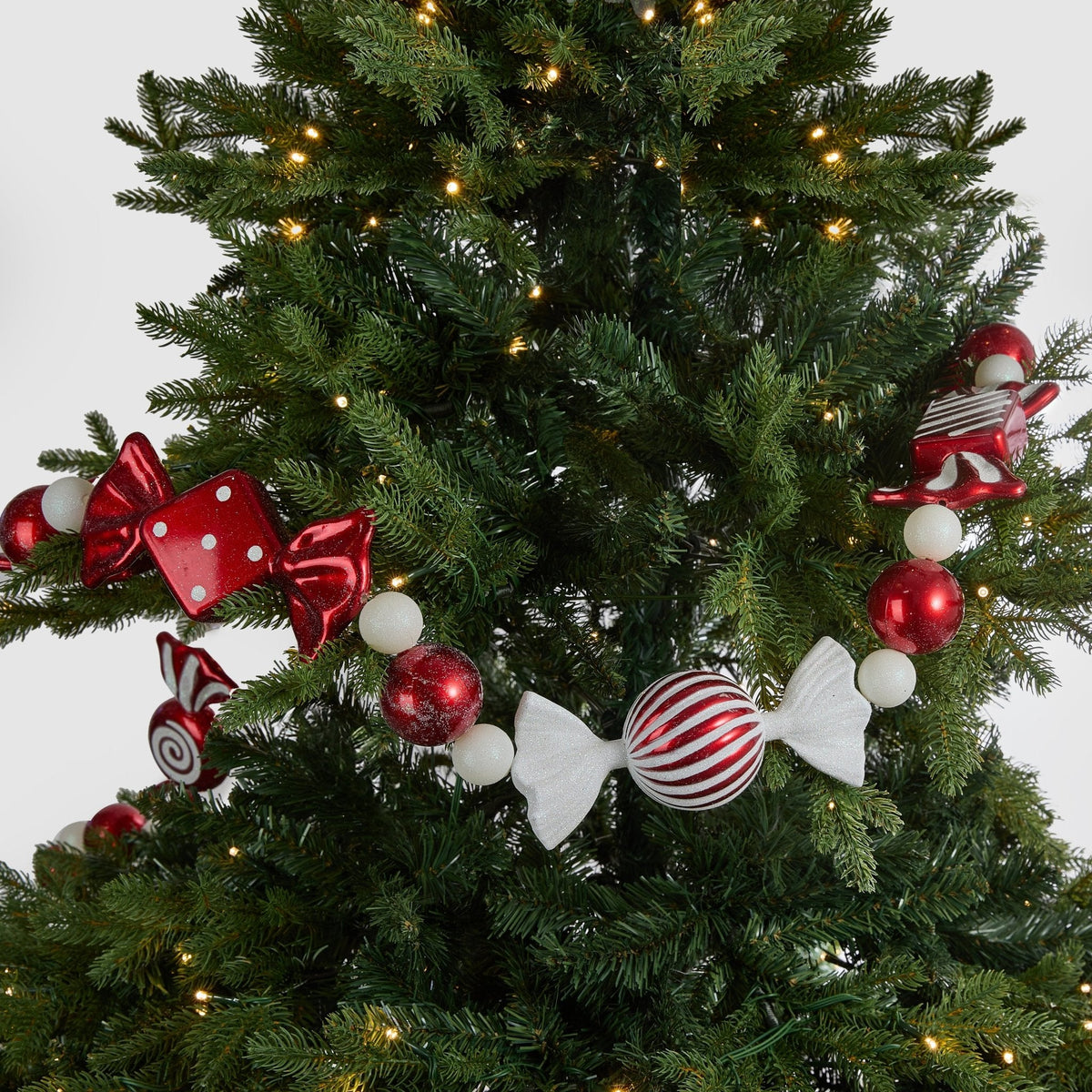 Red Mixed Candy Garland- 6ft