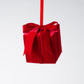 Red Velvet Gift Box Ornament