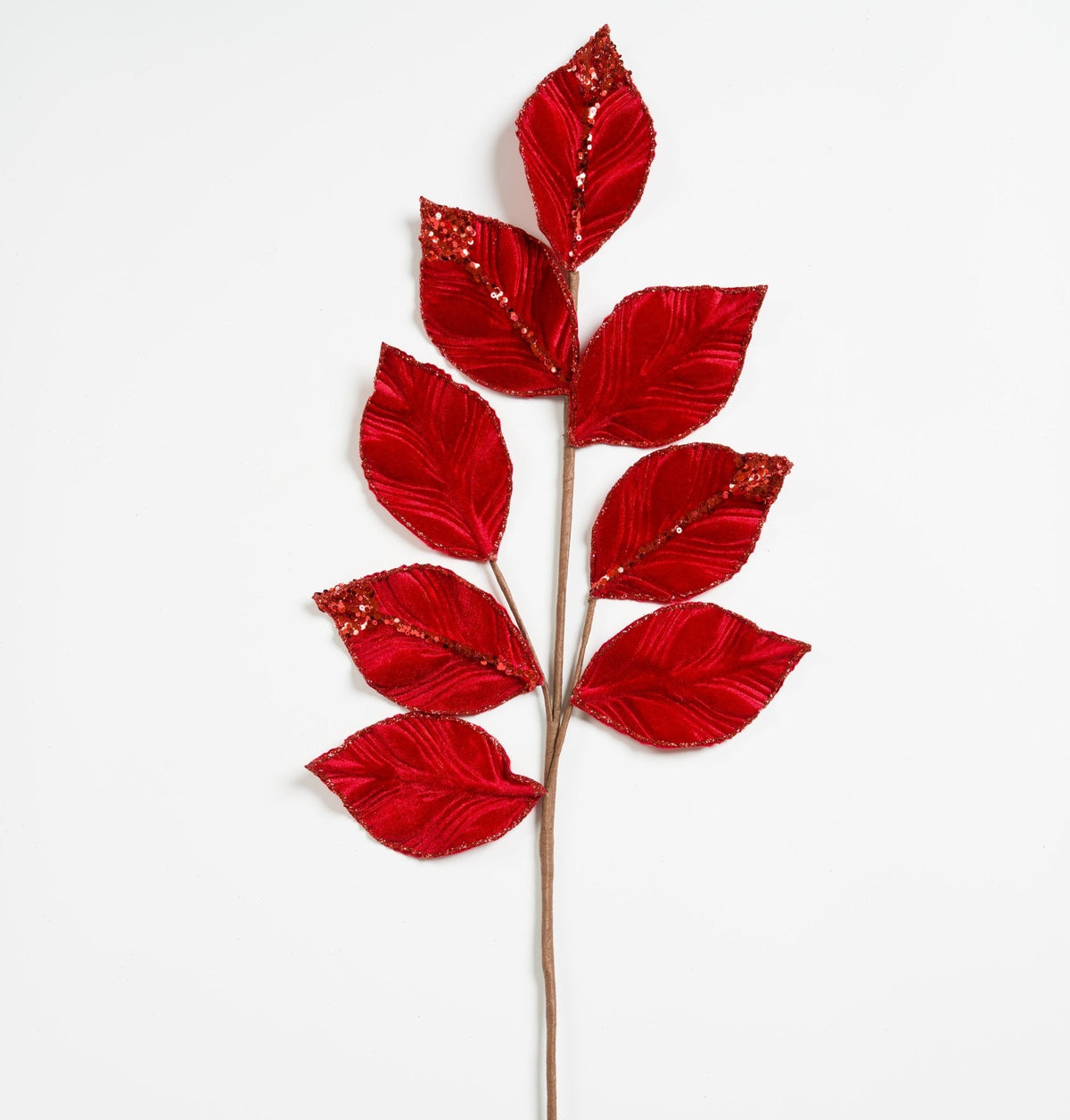 Red Velvet Leaf Pick