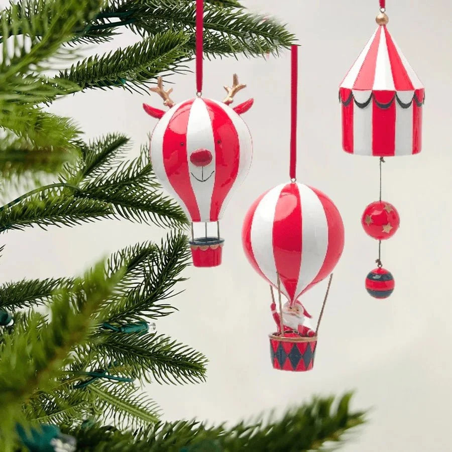 Vintage Circus Big Top Tent Ornament
