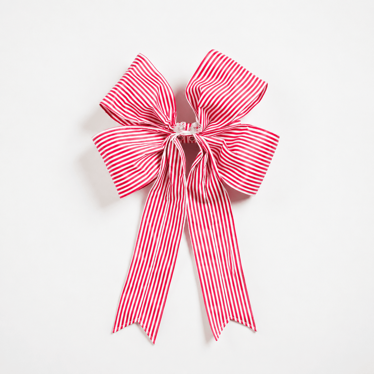 Red & White Bow 18"