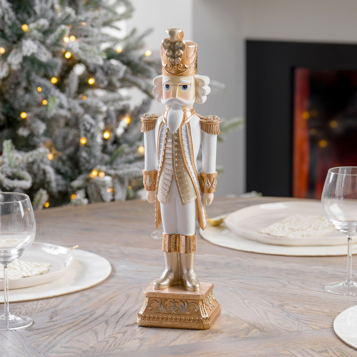 Resin Military Nutcracker